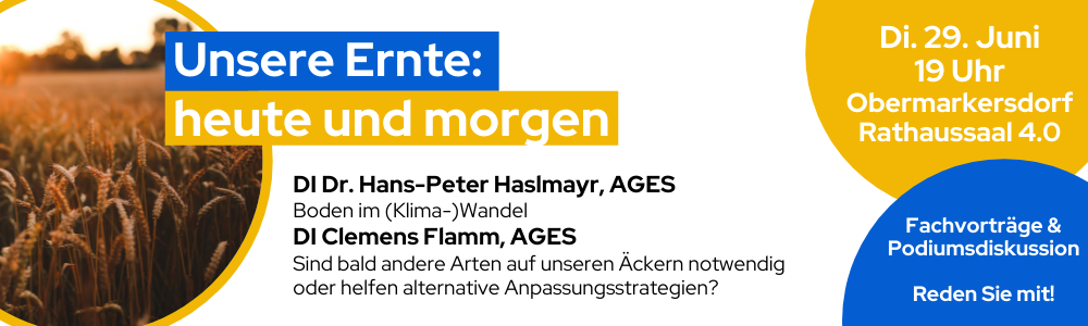 Unsere Ernte – heute und morgen