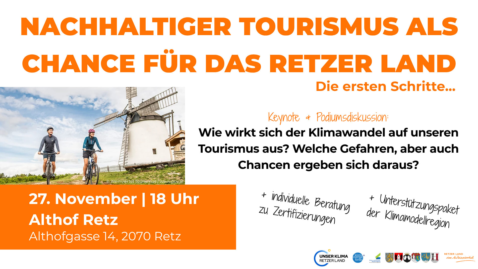 Nachhaltiger Tourismus als Chance für das Retzer Land