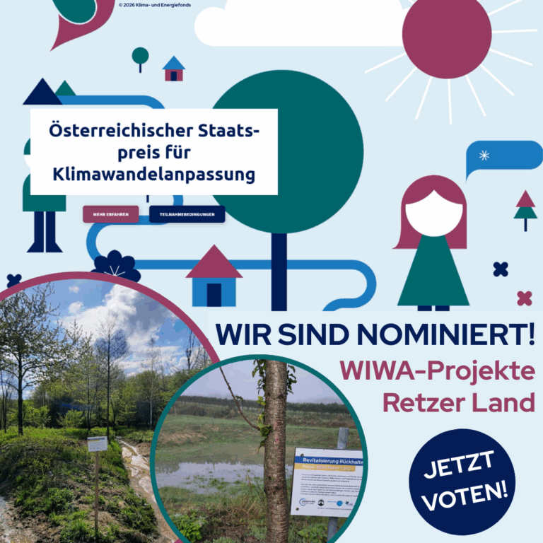 Mehr über den Artikel erfahren Österreichischer Staatspreis für Klimawandelanpassung: Die Klimamodellregion ist nominiert!