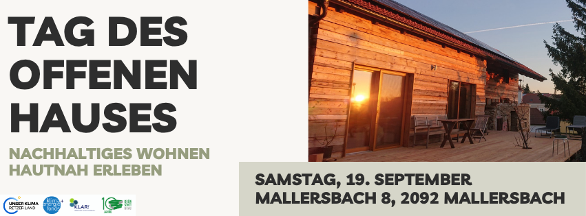Tag des offenen Hauses: Nachhaltiges Wohnen hautnah erleben