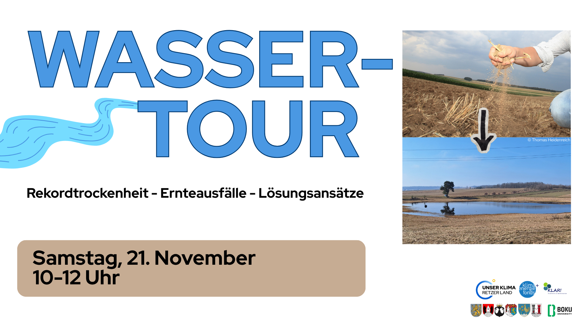 Wassertour Retzer Land: Von der Rekordtrockenheit zu praxisnahen Lösungen